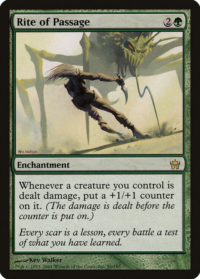 Rite of Passage 91 card from Fifth Dawn