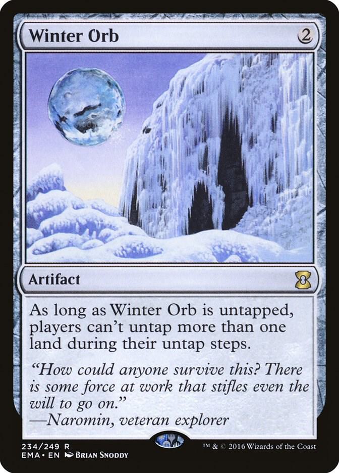 Winter Orb 234 card from Eternal Masters