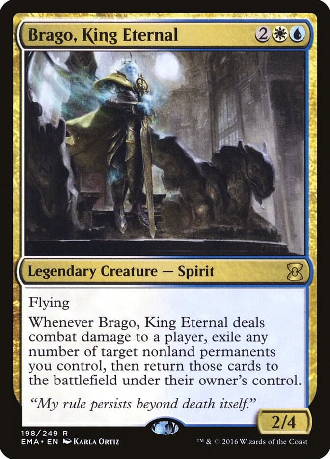 Brago, King Eternal 198 card from Eternal Masters