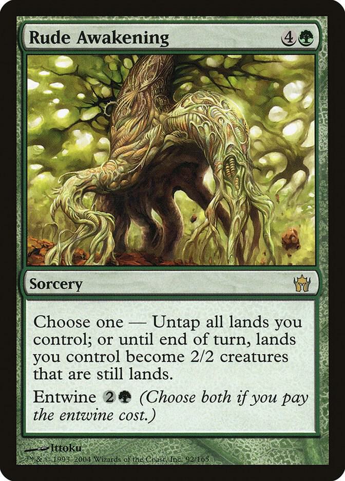 Rude Awakening 92 card from Fifth Dawn