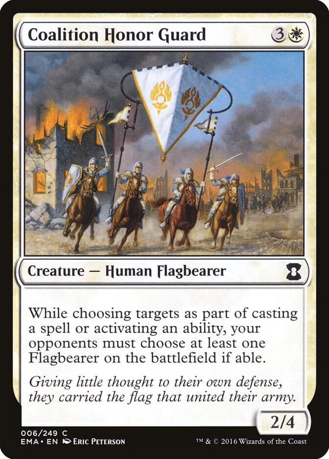 Coalition Honor Guard 6 card from Eternal Masters