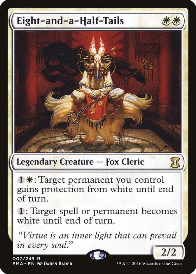 Eight-and-a-Half-Tails 7 card from Eternal Masters