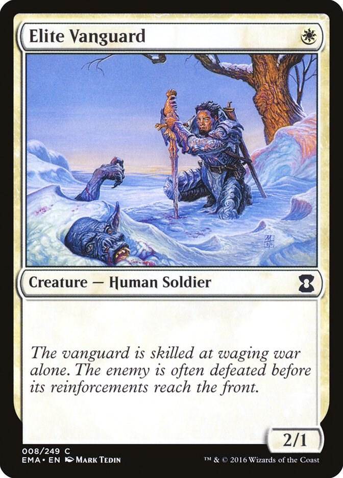 Elite Vanguard 8 card from Eternal Masters