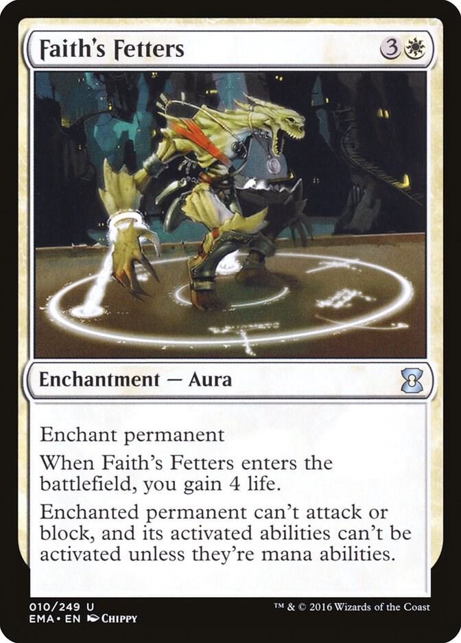 Faith's Fetters 10 card from Eternal Masters