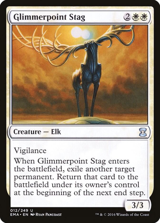 Glimmerpoint Stag 12 card from Eternal Masters