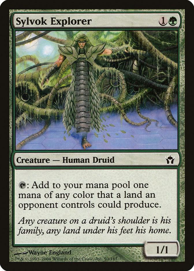 Sylvok Explorer 93 card from Fifth Dawn