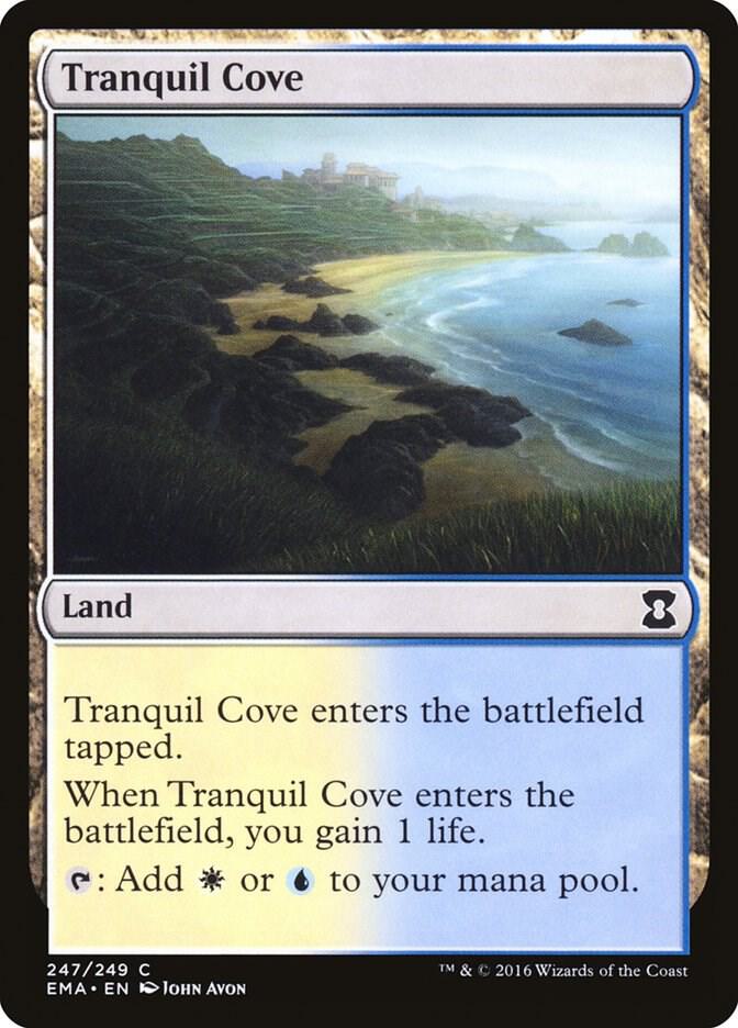 Tranquil Cove 247 card from Eternal Masters