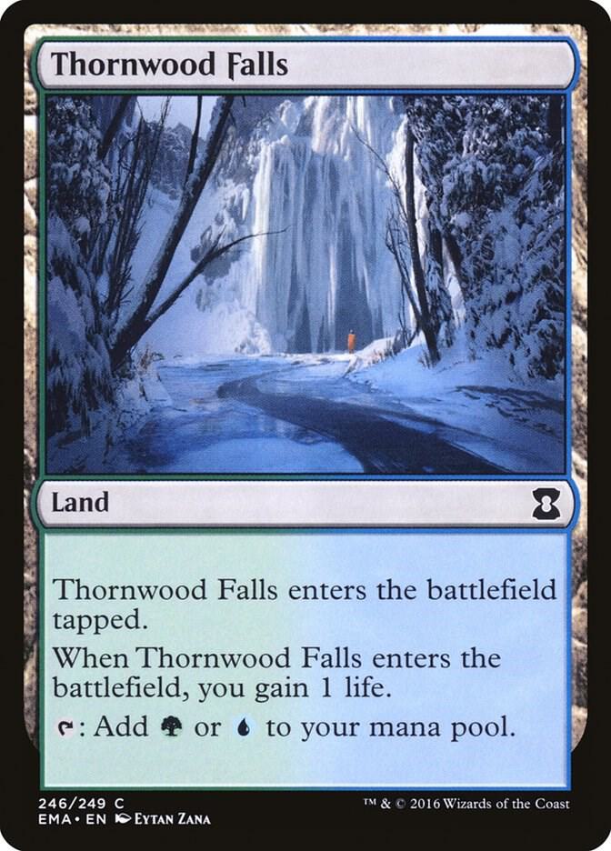 Thornwood Falls 246 card from Eternal Masters