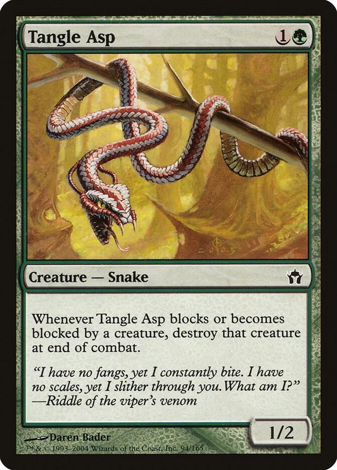 Tangle Asp 94 card from Fifth Dawn