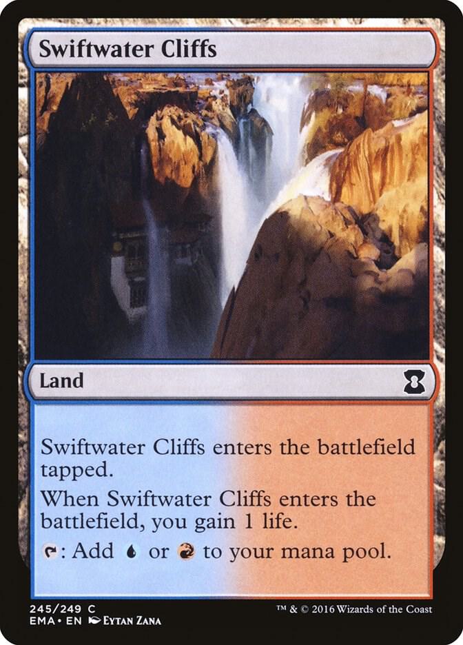 Swiftwater Cliffs 245 card from Eternal Masters