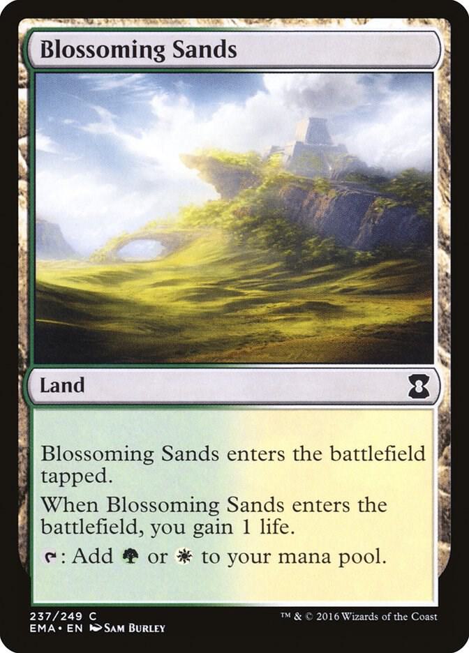 Blossoming Sands 237 card from Eternal Masters