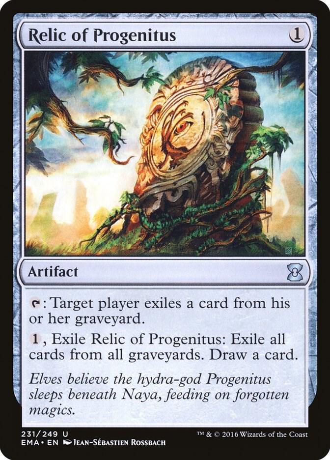 Relic of Progenitus 231 card from Eternal Masters
