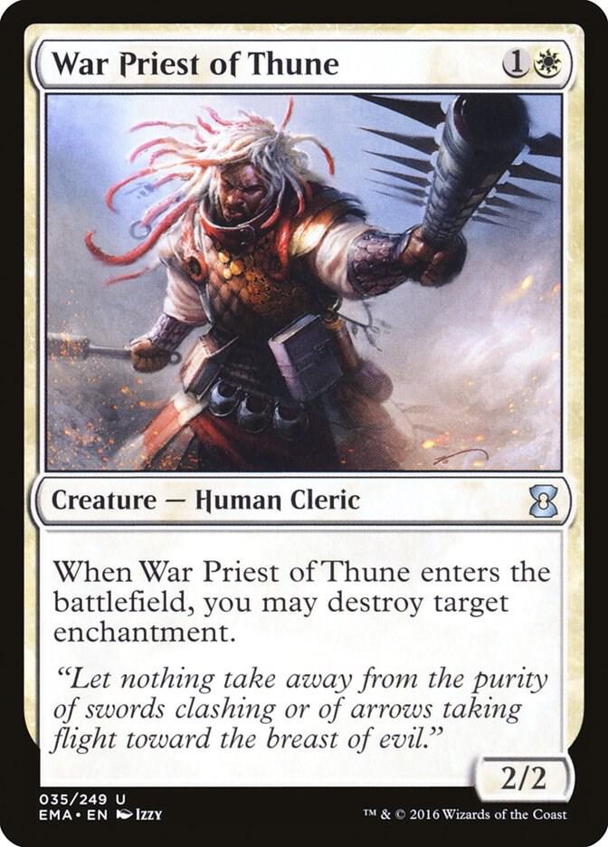 War Priest of Thune 35 card from Eternal Masters