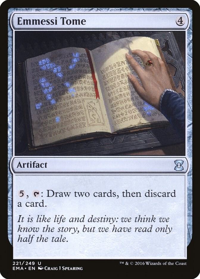 Emmessi Tome 221 card from Eternal Masters
