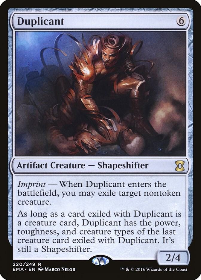 Duplicant 220 card from Eternal Masters