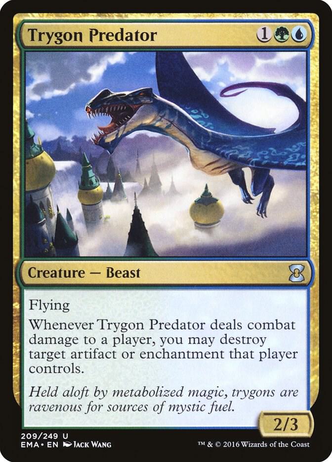 Trygon Predator 209 card from Eternal Masters