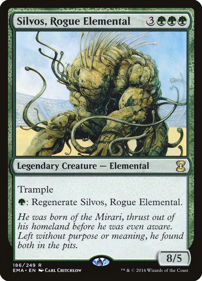 Silvos, Rogue Elemental 186 card from Eternal Masters