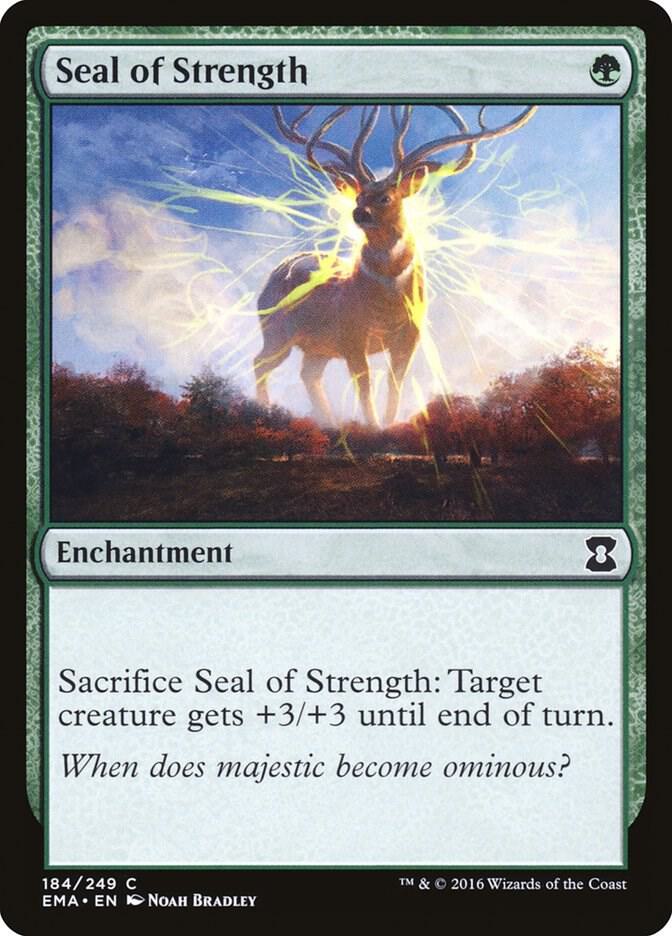 Seal of Strength 184 card from Eternal Masters