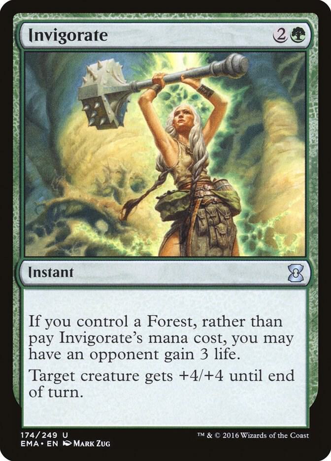 Invigorate 174 card from Eternal Masters