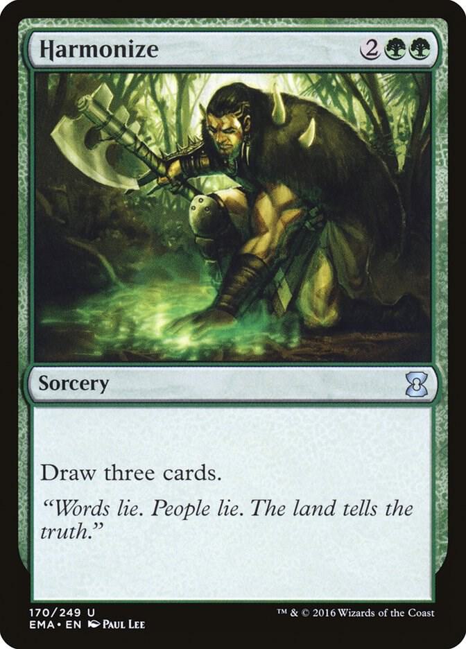 Harmonize 170 card from Eternal Masters