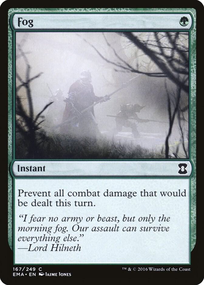 Fog 167 card from Eternal Masters