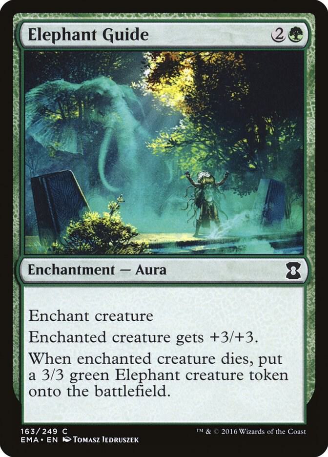 Elephant Guide 163 card from Eternal Masters