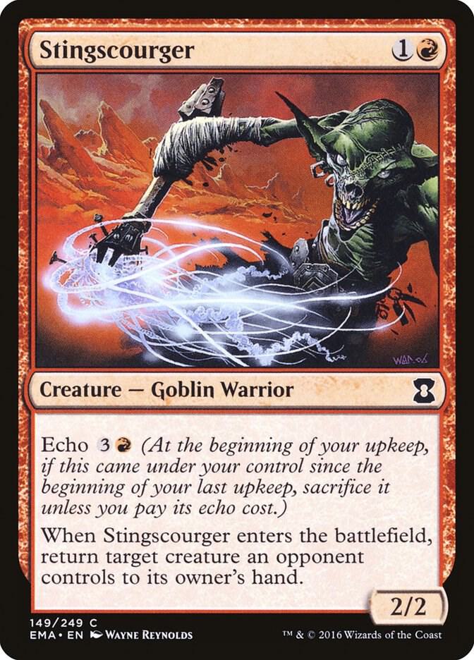 Stingscourger 149 card from Eternal Masters