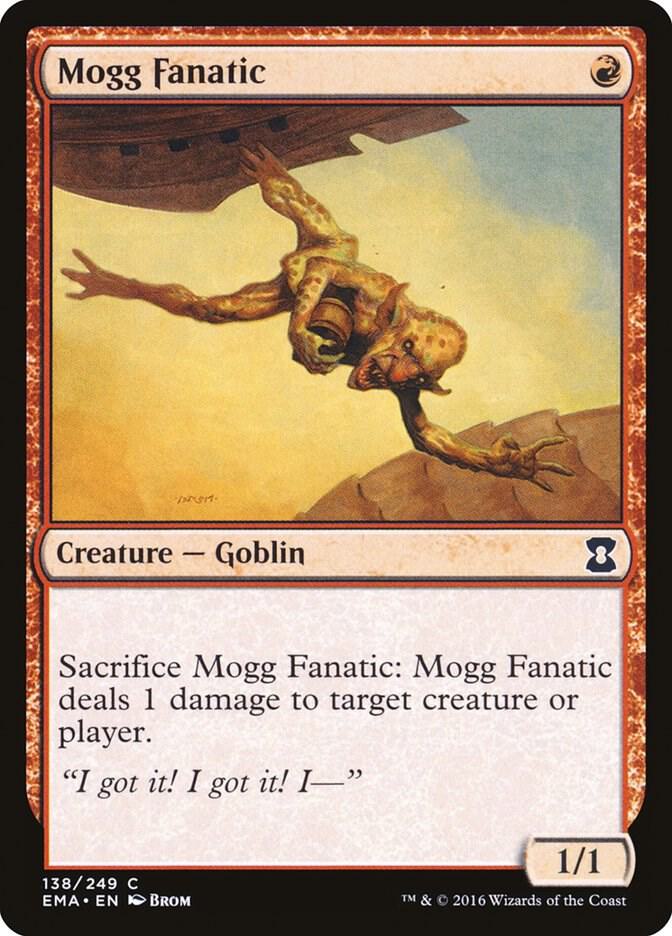 Mogg Fanatic 138 card from Eternal Masters