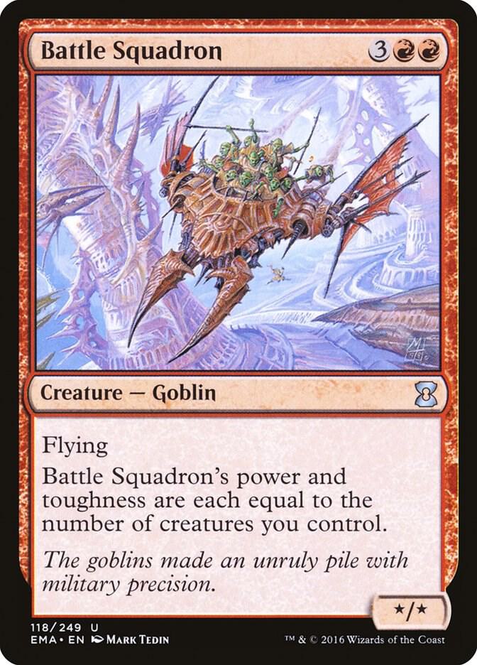 Battle Squadron 118 card from Eternal Masters