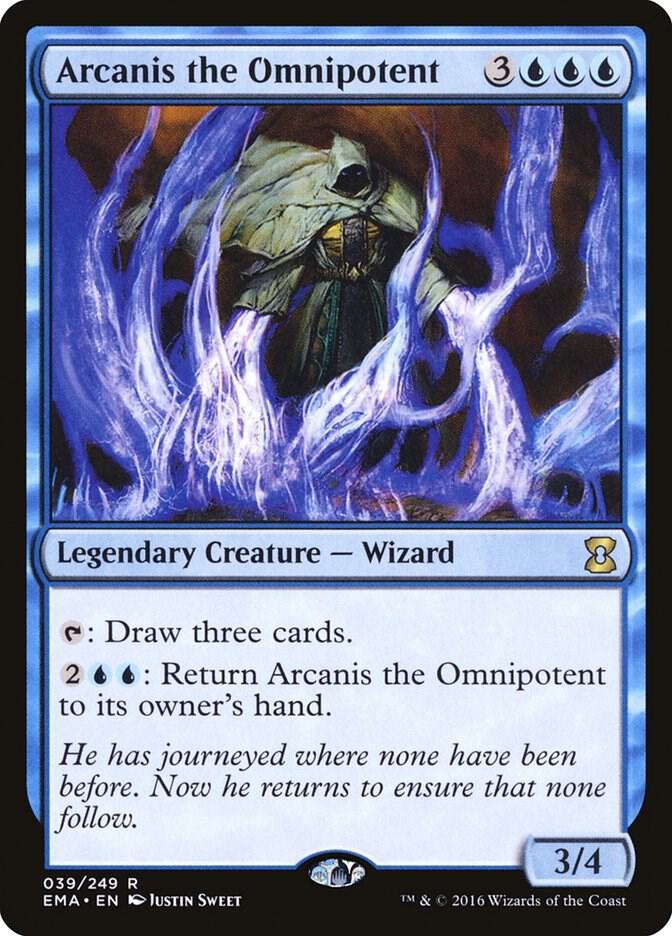 Arcanis the Omnipotent 39 card from Eternal Masters