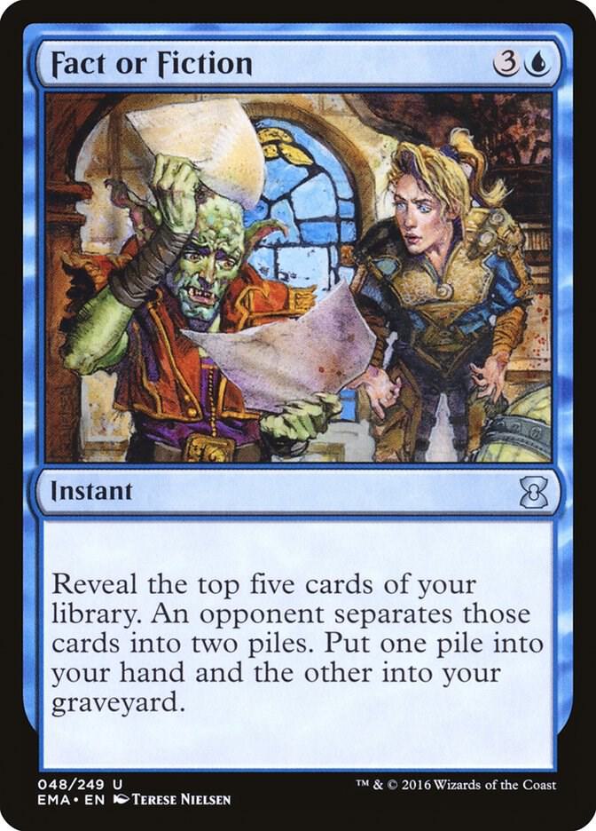 Fact or Fiction 48 card from Eternal Masters