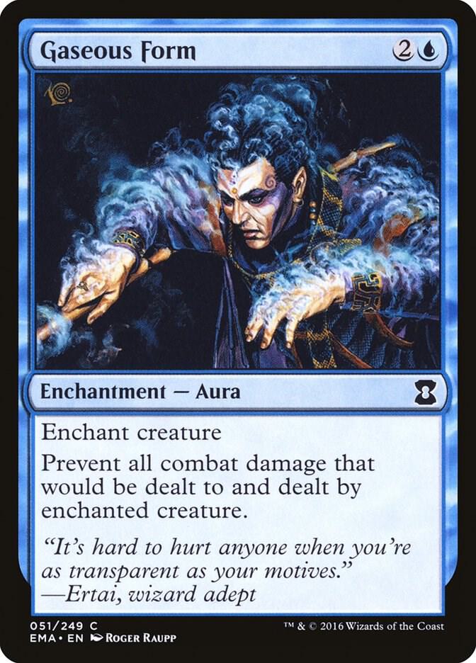Gaseous Form 51 card from Eternal Masters