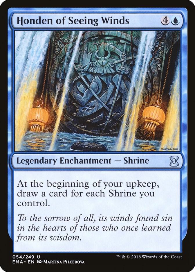 Honden of Seeing Winds 54 card from Eternal Masters