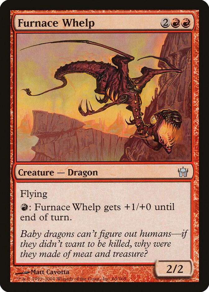 Furnace Whelp 65 card from Fifth Dawn