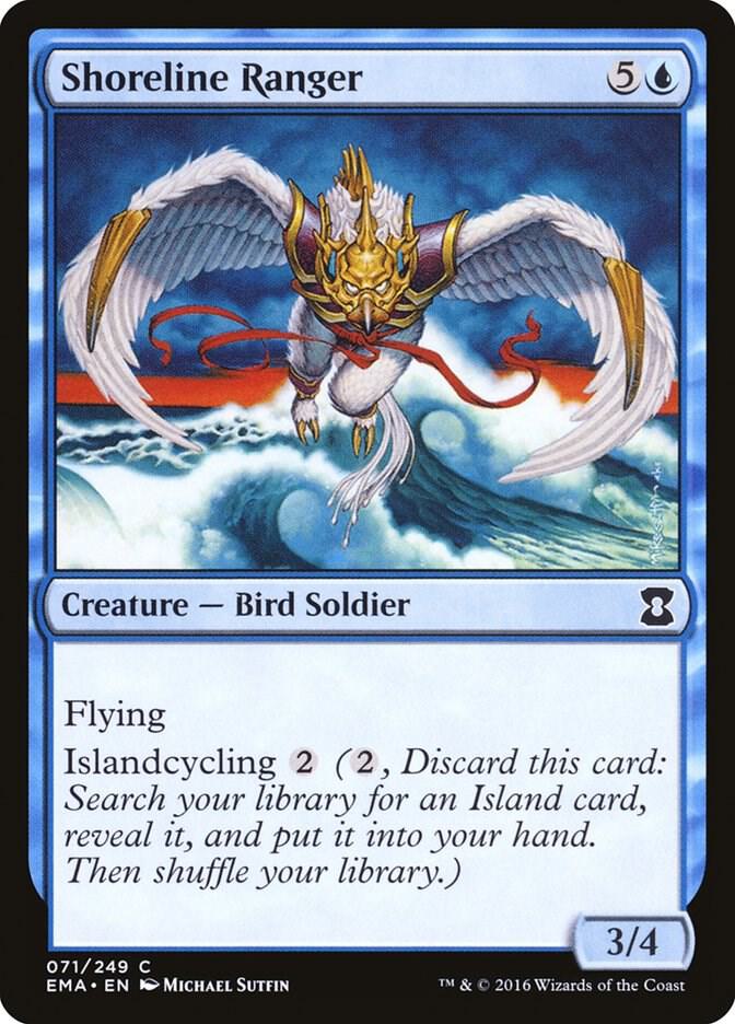 Shoreline Ranger 71 card from Eternal Masters