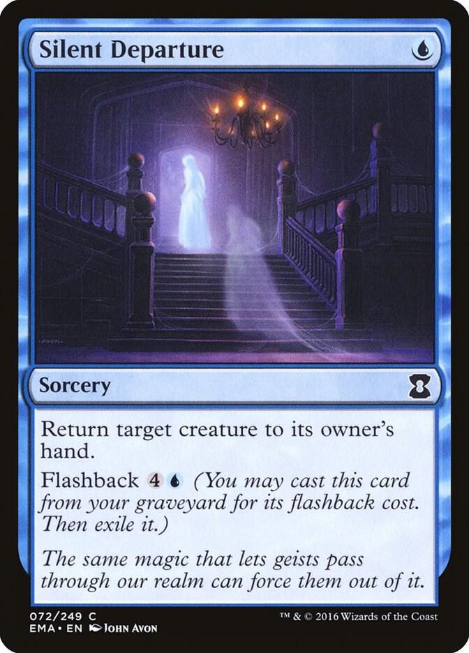 Silent Departure 72 card from Eternal Masters