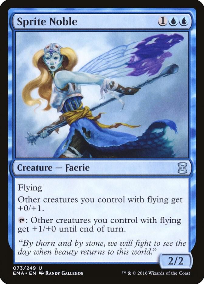 Sprite Noble 73 card from Eternal Masters