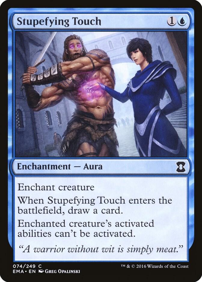 Stupefying Touch 74 card from Eternal Masters