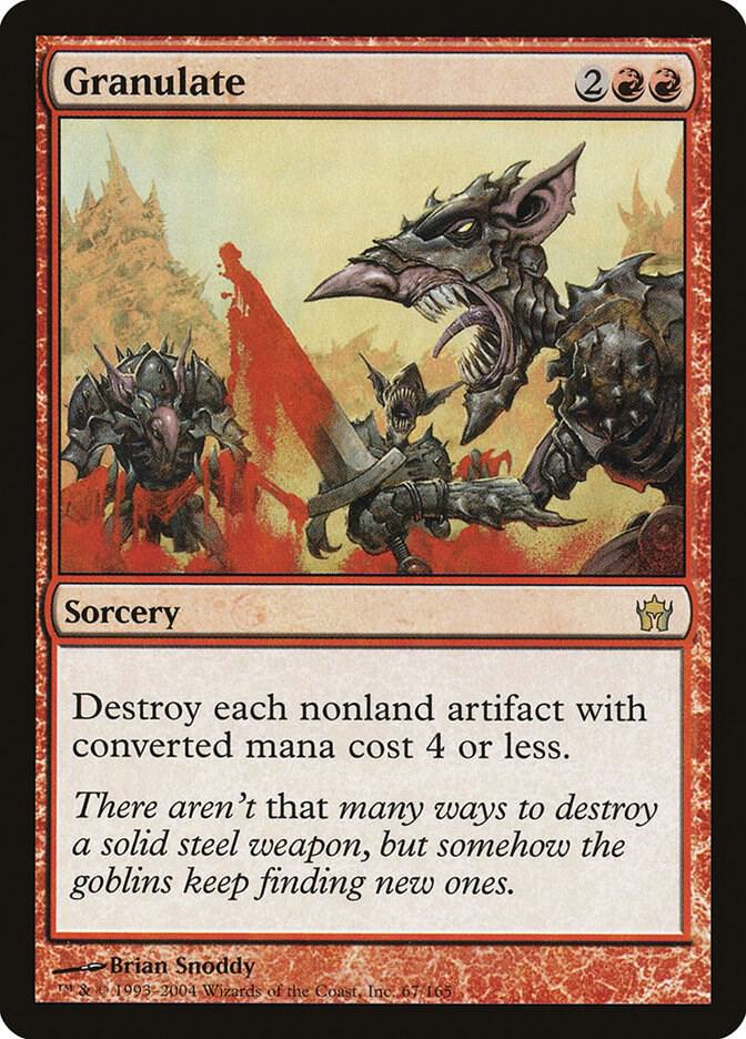 Granulate 67 card from Fifth Dawn