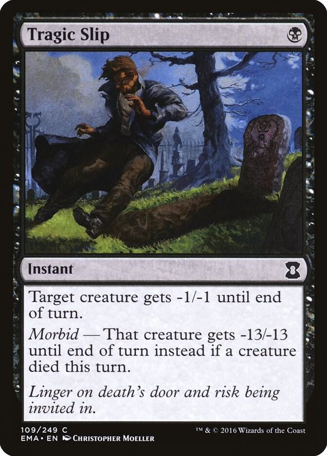 Tragic Slip 109 card from Eternal Masters