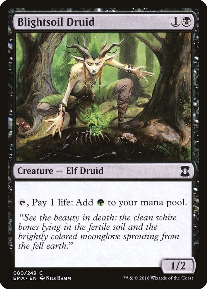 Blightsoil Druid 80 card from Eternal Masters