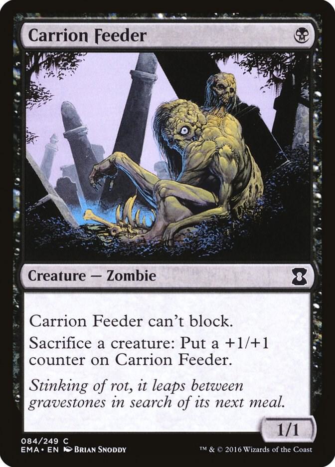 Carrion Feeder 84 card from Eternal Masters