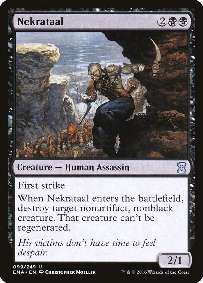 Nekrataal 99 card from Eternal Masters