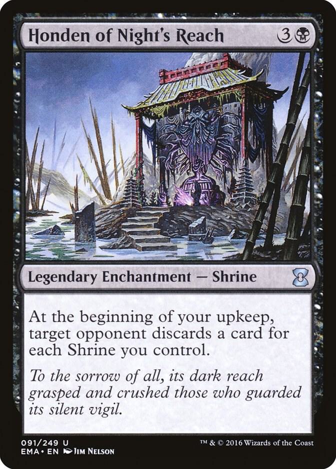 Honden of Night's Reach 91 card from Eternal Masters