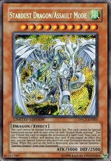 Stardust Dragon/Assault Mode (Secret) DPCT-EN003 card from Duelist Pack Collection Tin