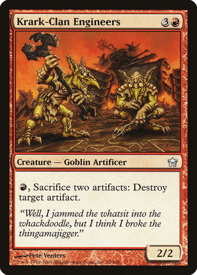 Krark-Clan Engineers 70 card from Fifth Dawn
