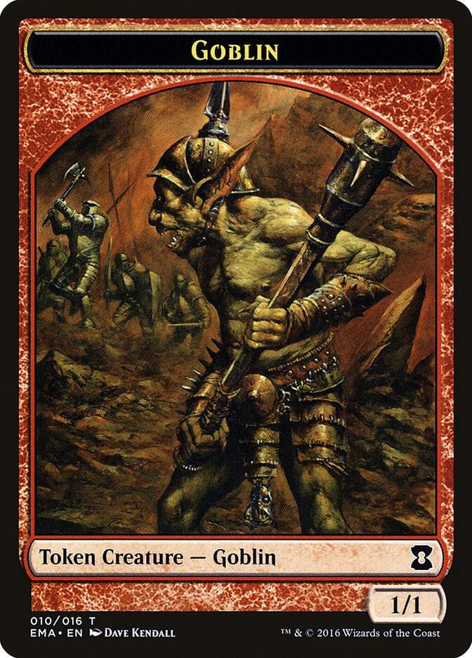 Goblin Token 10 card from Eternal Masters