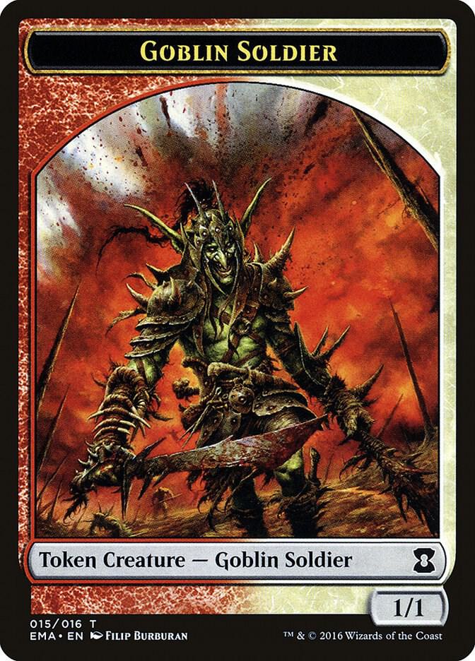Goblin Soldier Token 15 card from Eternal Masters