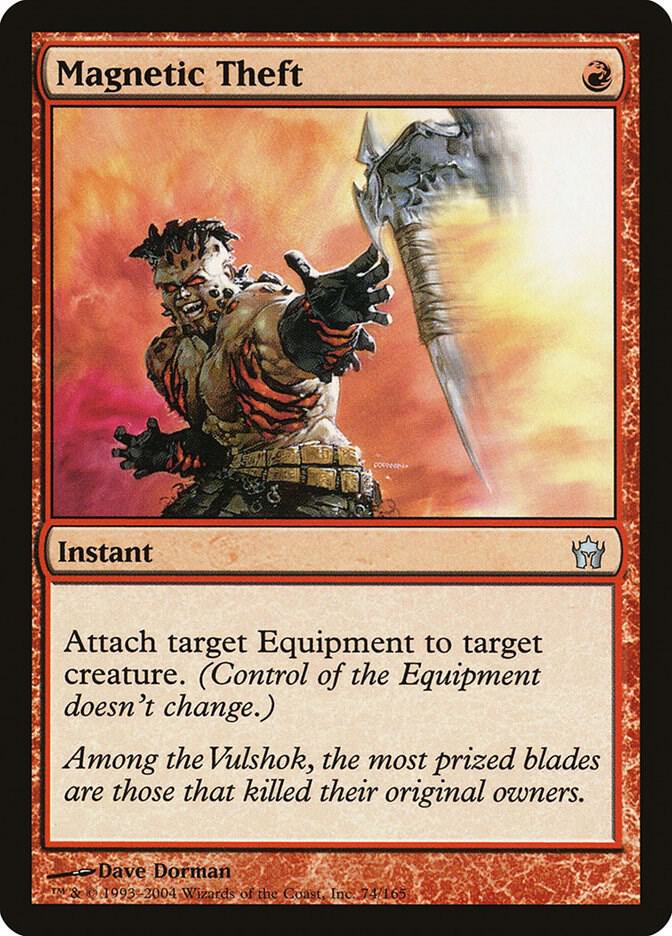Magnetic Theft 74 card from Fifth Dawn