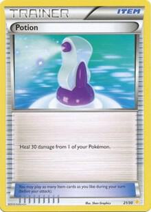 Potion (21 - Pikachu Libre Deck) 21/30 card from XY Trainer Kit: Pikachu Libre & Suicune
